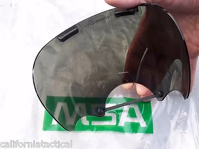 MSA Tinted/Smoke Lens Outsert -For Millennium CBRN Gas Mask Size: M/L 10008908 • $53.75