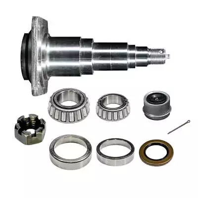 #42 Weld-On Spindle Kit With Flange For 8000lb Trailer Axles - 3 1/4  Diameter • $84