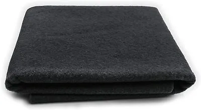 100% MERINO WOOL FELT 18 X 22  Sheet-  MADE IN USA- Black Sew Craft Pure Wool • $10