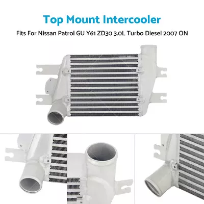 Upgrade Intercooler Fits Nissan Patrol GU Y61 ZD30 3.0L Turbo Diesel 2007 ON • $173.95