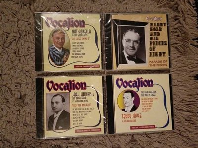 £22.95 • Buy Vocalion CD X4 Bundle - Harry Gold, Teddy Joyce, Jack Harris, Nat Gonella New