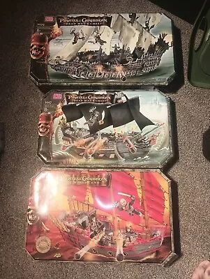 Mega Bloks Pirates Of The Caribbean Ships • $450