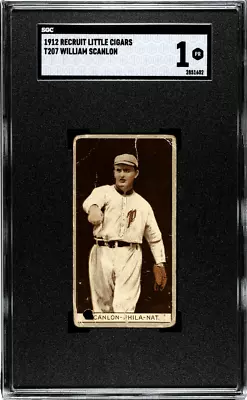 1912 T207 William Scanlon SGC 1 • $80.99