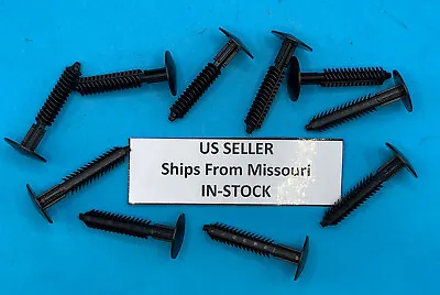 (Pack Of 10) Push In Rocker Panel Molding Retainer Clips For Ford Mustang • $10.85