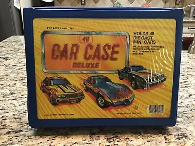 Tara Toy 48 Car Case Deluxe ~ Hot-Wheels NASCAR Match Box ~ Style # 20200 ~ NICE • $34.95