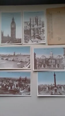 Set Of 6 London Views  Charles Skilton  Postcards Unused  • £1.50