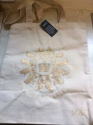 £11.99 • Buy King Charles III Coronation M&S Marks & Spencer Limited Edition Shopper Bag 2