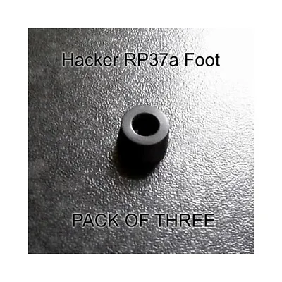 Hacker Herald RP37A Transistor Radio Replacement Feet X 3 • £3.45