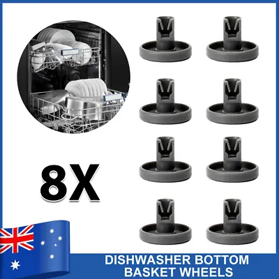 (pkt 8) Lower Bottom Dishwasher Wheels Rollers For Westinghouse SB908SL SB908WL • $13.25