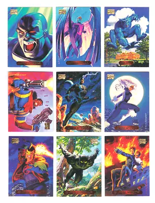 1994 Marvel Masterpieces Singles Complete Your Set Pick Your Card • $1.69