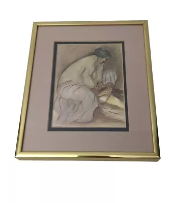 R C. Gorman Native American Lithograph Art 6.5  X 8  Framed & Signed  • $29.95