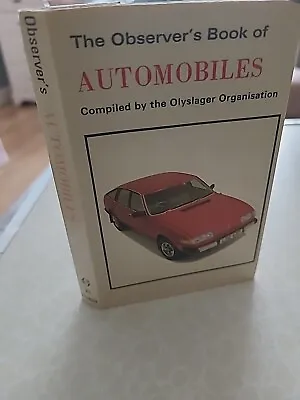 The Observer's Book Of Automobiles 1977 Hardback With Dust Jacket • £6.99
