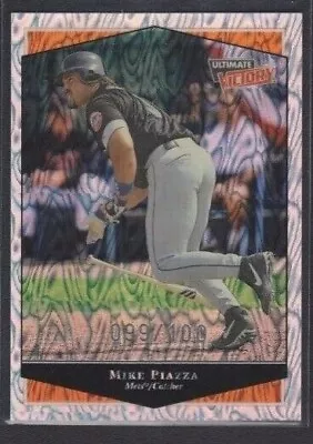 1999 Upper Deck Ultimate Victory Parallel 100 #68 Mike Piazza Mets Sp #99/100 • $169.95