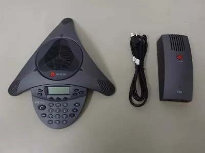 Polycom SoundStation VTX 1000 2201-07142-001 Conference Phone Kit • $49