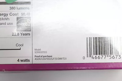 (3-Pk) Philips LED Spot Light Bulbs Dimmable MR16 380 Lumen 5000K 9290020555 • $8.09