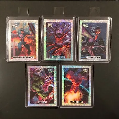 1994 Marvel Masterpieces Silver Holofoils Singles-You Choose-Finish Your Set • $2.49