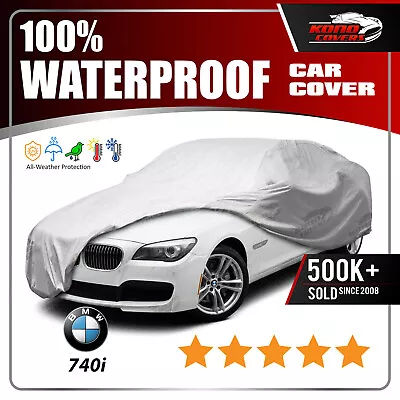 BMW 7 Series Long New Gen 6 Layer Car Cover Outdoor Water Proof Rain Sun Dust • $55.95