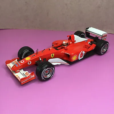 Hot Wheels Ferrari F-2002 1:18 F1 Michael Schumacher Collection Red Diecast • $124.97
