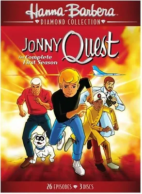 Jonny Quest: The Complete First Season [New DVD] 3 Pack Amaray Case Repackag • $16.53