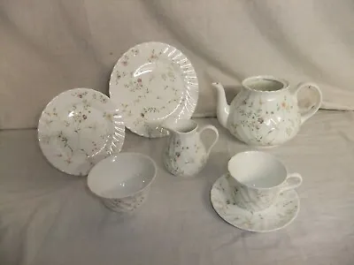 £4.99 • Buy C4 Wedgwood Fine Bone China - Campion - Delicate Floral & Fluted Tableware 1B4F