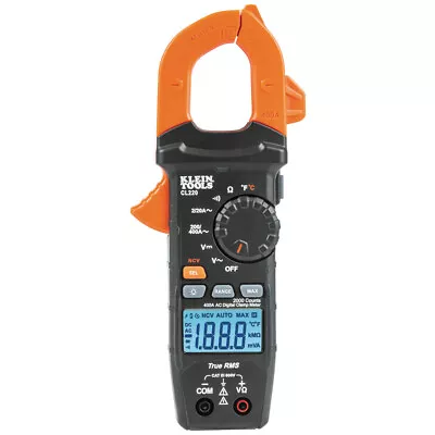 Klein Tools CL220 Digital Clamp Meter AC Auto-Ranging 400 Amp With Temp - NEW - • $59.99