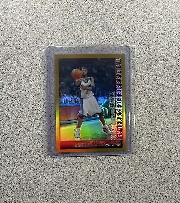 2005-06 Bowman Chrome Basketball #66 Maurice Mo Williams Gold Refractor /50 RARE • $40