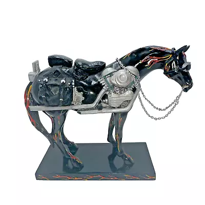 2003 Retired Trail Of Painted Ponies #1450  Motorcycle Mustang  Horse 5E/0283 • $35.09