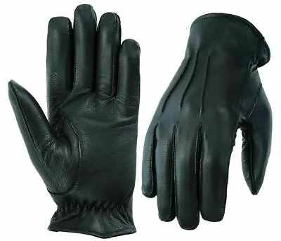 Unisex Unlined Police Dressing Driving Fashion Soft Sheep 100% Leather Gloves • $14.99