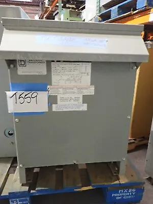 Square D 15T3HF 15 KVA 3 Phase Transformer 480-208Y/120v 3R Outdoor Tested T559 • $472.50