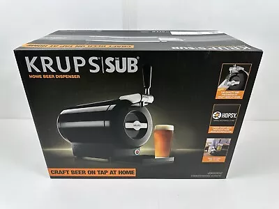 Krups Sub Compact Beer Dispenser - Black BRAND NEW FACTORY SEALED • $99.99