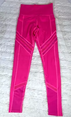 RAG Missy Womens Pink Leggings Sz S With Pockets • £16.86