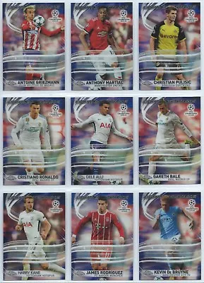 2017-18 Topps Chrome UEFA Champions League Lightning Strike You Pick The Card • $1.50