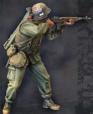 Unpainted 1/35 US Soldier Vietnam War Resin Figure Model Kit Unassembled • $11.99