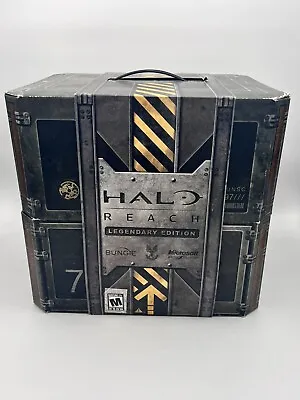 $243.04 • Buy Halo Reach Legendary Edition Collectors Edition Box, Statue & Game W/ Book!