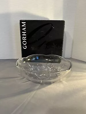 Gorham Lady Anne Crystal Bowl Brand New • $29.99