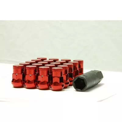 Muteki SR35 Closed End Lugs W/ Locks (12x1.50 Set/20 Red)   32926RP • $76