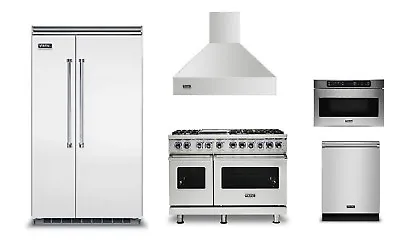 Viking Professional Package W 7 Series 48  Dual Fuel Range And 48  Refrigerator • $38446
