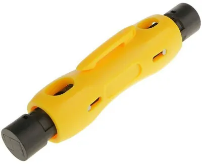 Coax Coaxial Cable Wire Pen Cutter Stripper For RG59 RG6 RG7 RG11 Stripping Tool • £4.95