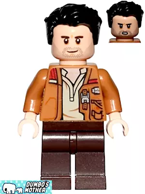 LEGO Star Wars Poe Dameron Minifigure Xwing Resistance Fighter 75149 NEW RARE! • $33.64