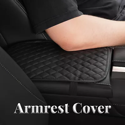 $6.99 • Buy Car Armrest Cushion Cover Center Console Box Pad Protector Accessories Universal