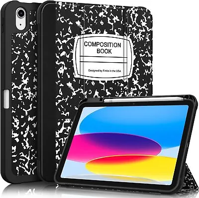 For IPad 10th Gen 2022 10.9'' SlimShell Case Flexible Soft TPU Stand Back Cover • $12.39