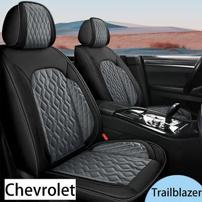 Car 5 Seat Cover Full Set PU Leather Cushion For Chevrolet Trailblazer 2021-2022 • $100.19