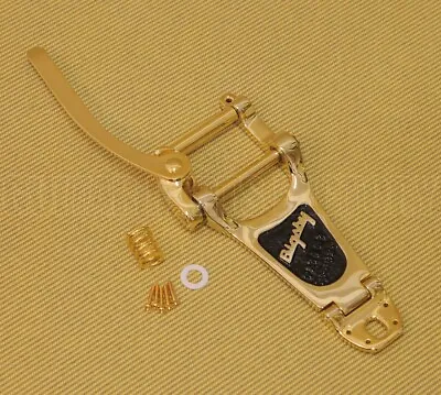 006-0151-100 Gretsch Bigsby Left-Handed Gold B7 Tailpiece For Les Paul & ES-335 • $279
