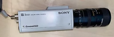 Sony DXC-390 3CCD Microscope/Industrial Color Video Cam W/Canon PH6X8 Lens • $75