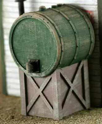 Water Tank Building Side Supply N Scale 1/160 Painted • $8.99