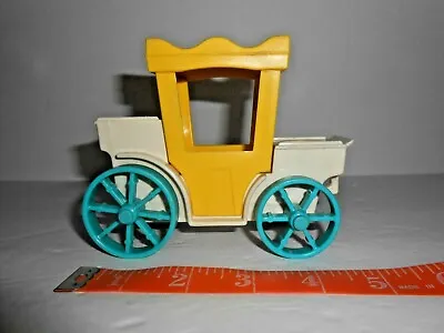 Vintage Fisher Price Little People Castle Carriage Kings Royal Coach #993 • $11.98