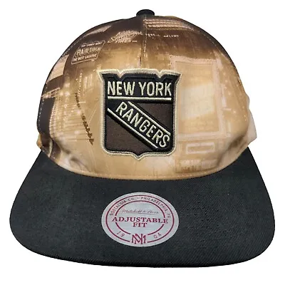Mitchell & Ness Men's Snapback Hat Multicolor NHL New York Rangers Hockey • $20