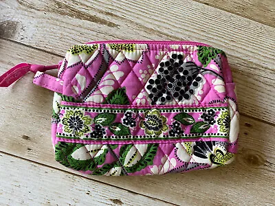 New Vera Bradley Small Cosmetic Bag In Priscilla Pink • $20