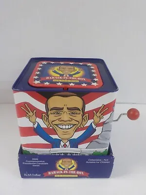 N G1127 Barack Obama Jack-in-the-box Toy Barack In A Box New 2008 • $34.99