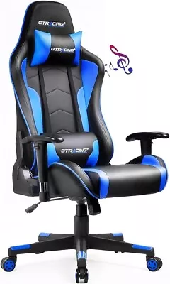 GTRACING Gaming Chair With Speakers Bluetooth Music Video Game Chair  • $164.82